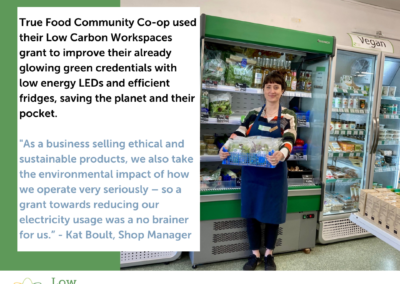 Local Co-Op saved £2985 by reducing their electricity usage