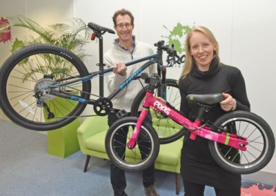 Passion, innovation and the right support is powering Berkshire-based Frog Bikes to global success